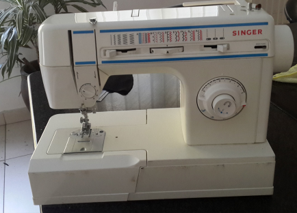 A fully mechanical sewing machine from the '90s
