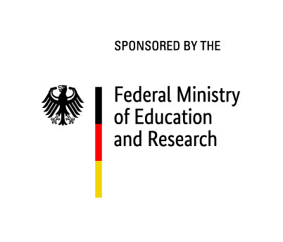 Logo: sponsored by the Federal Ministry of Education and Research